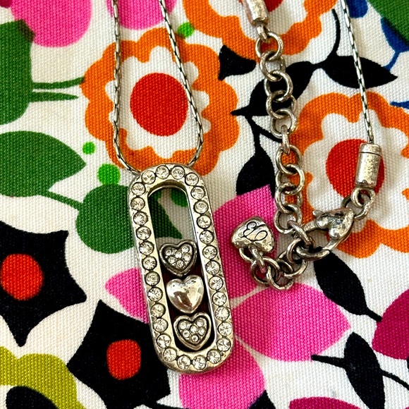 Brighton Jewelry - BRIGHTON 3 Floating Heart Necklace